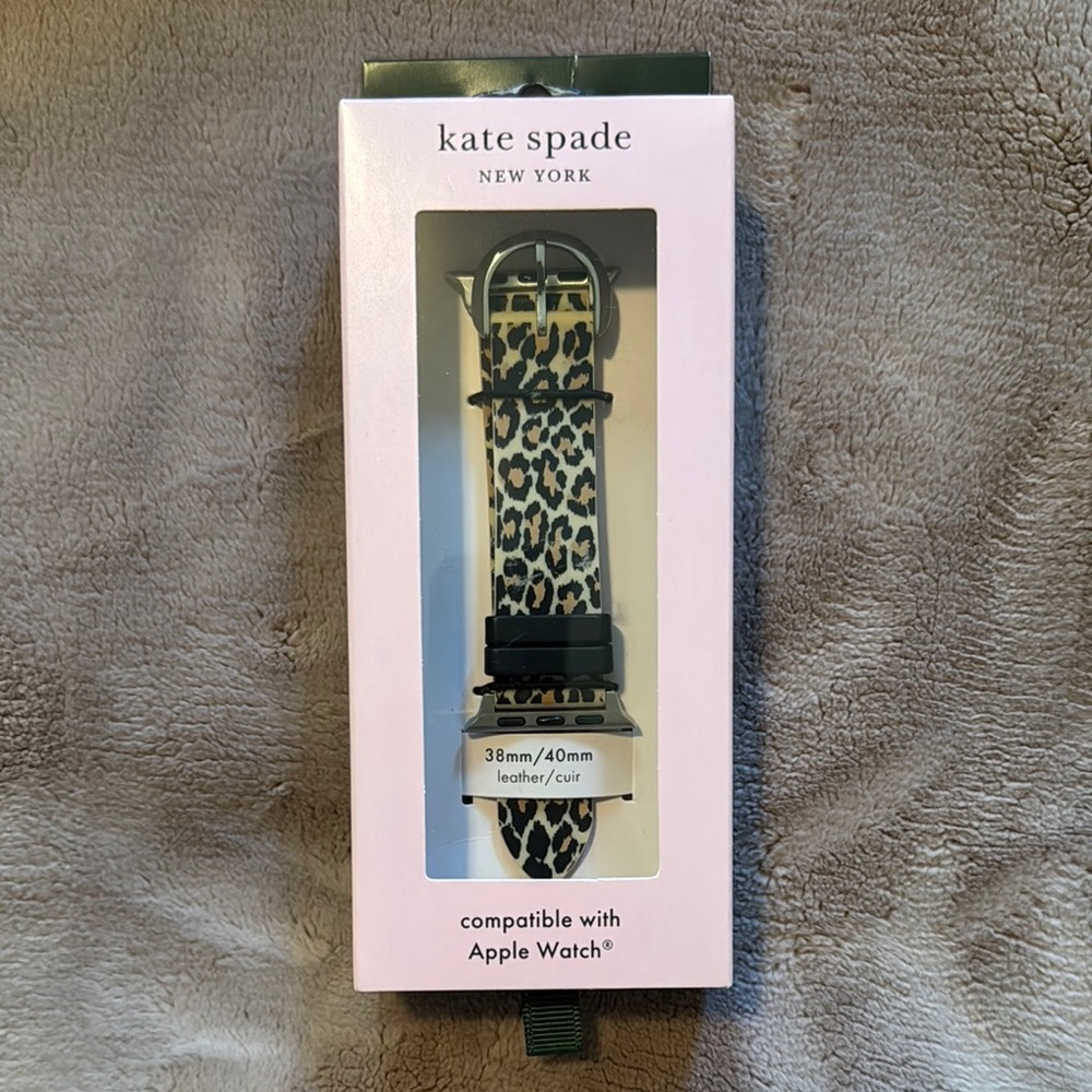 Kate Spade Animal Print Watch Band - 38mm/40mm - Picture 1 of 4